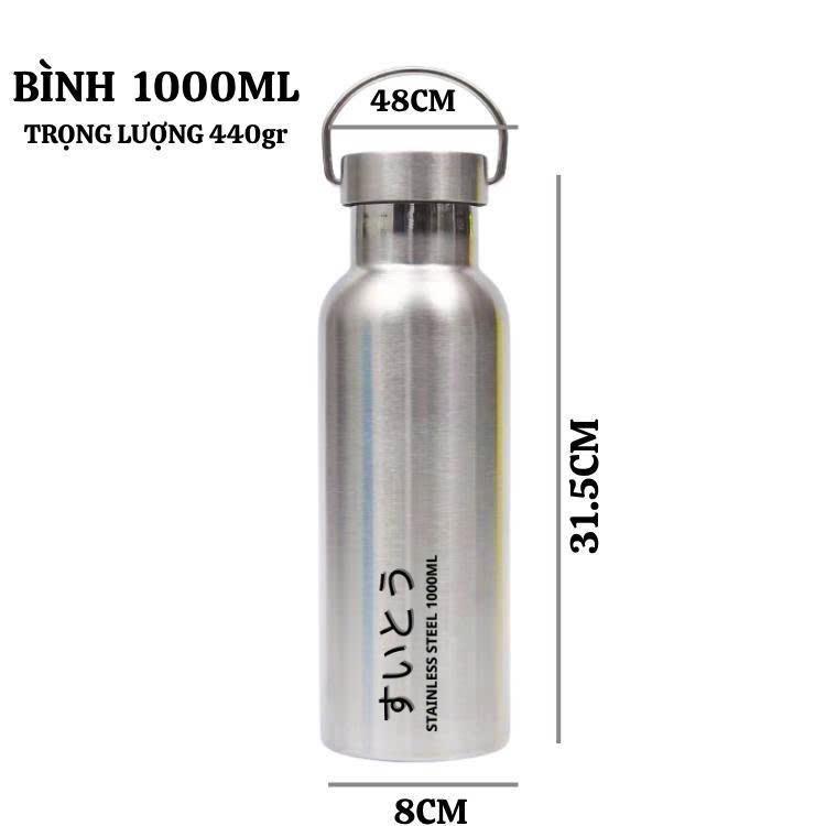 Bình siêu giũ nhiệt hàng nhập bãi chưa qua sử dụng dung tích 1000ml-Mẫu mới nhất 2026