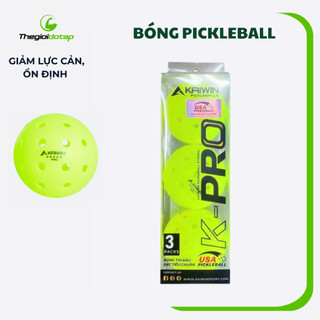 3 Bóng Pickleball Kaiwin Dùng Trong Thi Đấu Chuyên Nghiệp chính hãng thegioidotap