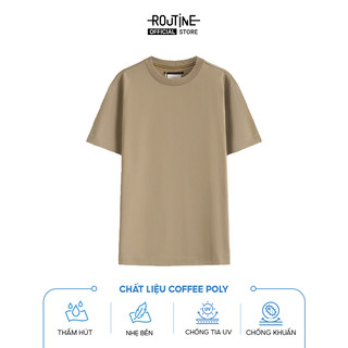 Áo Thun Nam Tay Ngắn Vải S.Cafe Form Fitted - Routine 10F24TSS002R1