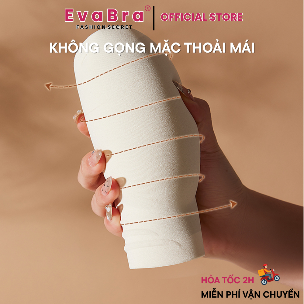 Áo Cúp Ngực Su EvaBra Mềm Mại Nâng Đẩy 4cm Tạo Khe Với Cài Trước 3 Móc Cài - 946