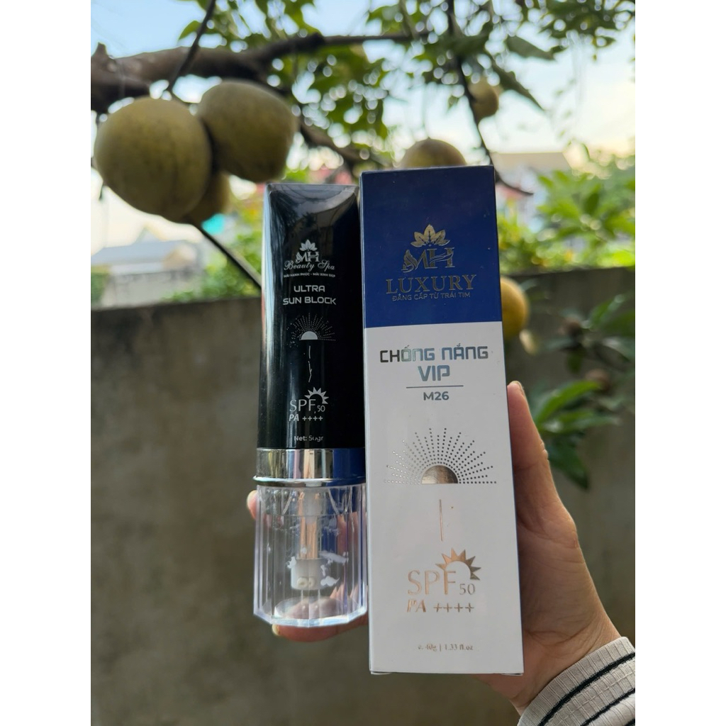Chất lượng Kem Chống Nắng Vip MH Luxury SPF 50+ Bảo Vệ Da Toàn Diện