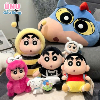(Rẻ Vô Địch) Gấu Bông Shin Chan, Cậu Bé Bút Chỉ Cosplay Nhiều Hình Ngộ Nghĩnh Size 25/35/50cm, Hàng Nhập Khẩu Cao Cấp