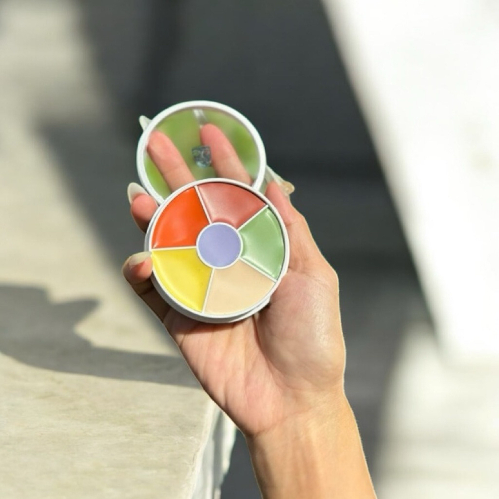 Triệt Sắc Kryolan Concealer Circle – Full Size 6 Ô – Che Khuyết Điểm, Trung Hòa Sắc Tố, Chuyên Makeup Studio