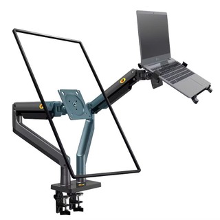 NB G35 + FP2/ Combo Giá Treo 2 Màn Hình Máy Tính 22-32 Inch Kèm Gía đỡ LapTop 10'' - 17'' inch [Hàng Chính Hãng]