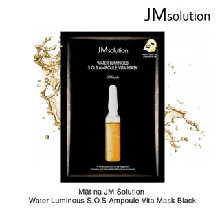 Hộp 10 miếng Mặt nạ Dưỡng Trắng Căng Bóng Jm solution Water Luminous S.O.S Ampoule Vita Mask 30ml/miếng