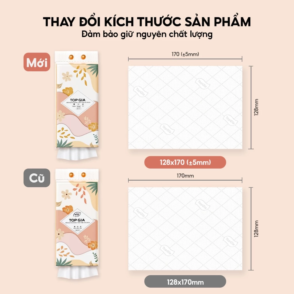 Khăn giấy cao cấp treo tường TopGia Tiểu hạ 10 bịch, Giấy vệ sinh treo tường 4 lớp an toàn 6/12 bịch