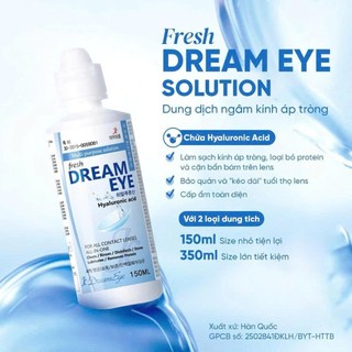 Nước ngâm lens, nước ngâm kính áp tròng các loại dung tích 150ml & 360ml