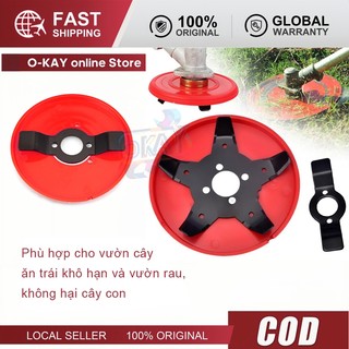 Lưỡi Cắt Cỏ 5 Cánh Mangan Steel - An Toàn Tận Gốc, Dụng Cụ Vườn Cảnh Cao Chất Giá Tốt
