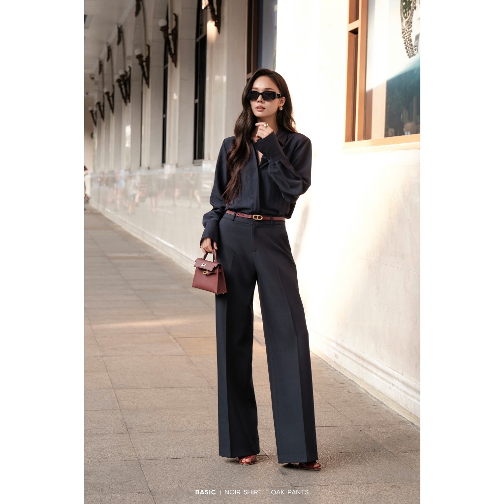 [BST WINTER ’25] Quần tây nữ hai li BASIC OAK PANTS | BigBuy360 - bigbuy360.vn