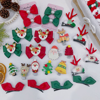 Kẹp noel hình cây thông cho bé