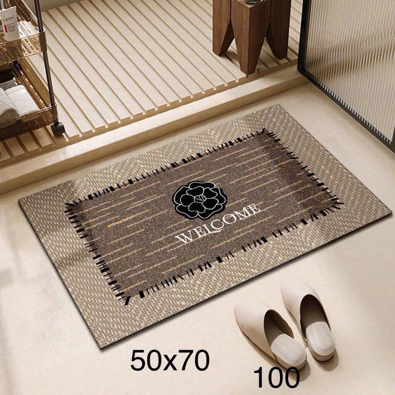 Thảm Lau Chân Nhà Bếp Silicon  Cao cấp 50x70cm 1986