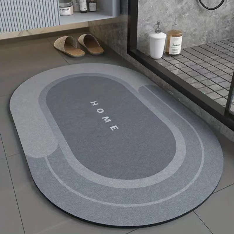 Thảm Lau Chân Nhà Bếp Silicon  Cao cấp 50x70cm 1986