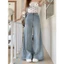 Quần Jean Loe Ống Rộng 33-37CM Nữ Lưng Cao Quần Jean Loe Nữ Bigsize Dài 95-100CM Ôm Eo Tôn Dáng BEU