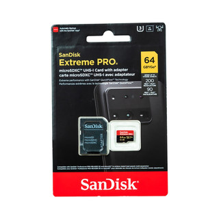 Thẻ Nhớ MicroSDXC SanDisk Extreme Pro 64GB A2 V30 U3 4K đọc 200MB/s ghi 90MB/s (Đỏ đen) - Nhất Tín