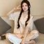 Bộ đồ ngủ Pyjama Emma Store cộc tay chất liệu cotton 100%, họa tiết dễ thương
