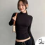 Áo cổ lọ 8cm borip cotton form ôm dài tay nữ Duy Linh mềm mịn tôn dáng ADT15