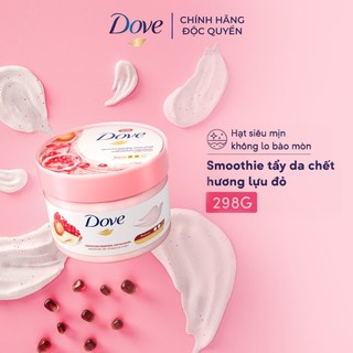 Combo Sữa tắm Dove Serum Dưỡng da chuyên sâu 547ml + Tẩy Da Chết Dưỡng Ẩm Dove Hương Lựu Đỏ 298g/280g
