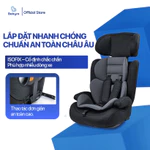 Ghế Ngồi Ô Tô Cho Trẻ Em 3-12 Tuổi BABYRO WING - Tiêu Chuẩn ECE-R44 Isofix - Đai An Toàn 5 Điểm - Lắp Đặt 2in1 Tiện Lợi — ảnh 7
