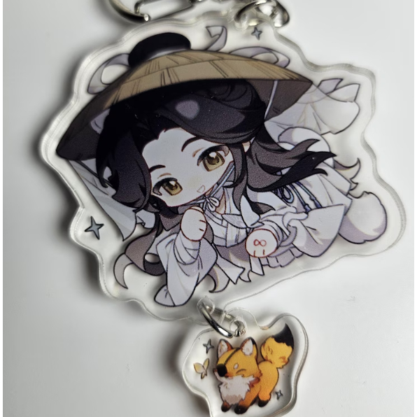 Móc khóa acrylic mê hoặc, Thiên Quan Tứ Phúc (Heaven Official’s Blessing), móc khóa acrylic, Xie Lian, Hua Cheng