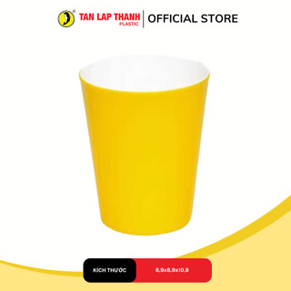 Ly uống nước 2 màu Tân Lập Thành Sản phẩm chất lượng, nhà nhà thịnh vượng, nhựa nguyên sinh an toàn