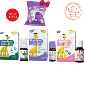 Lineabon - Vitamin Tăng Chiều Cao D3 K2 date mới chai 10ml