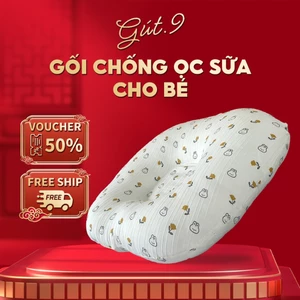 Gối chống trào ngược cho trẻ sơ sinh - bông cao cấp – Giảm nôn trớ sau ăn, bé ngủ ngon hơn