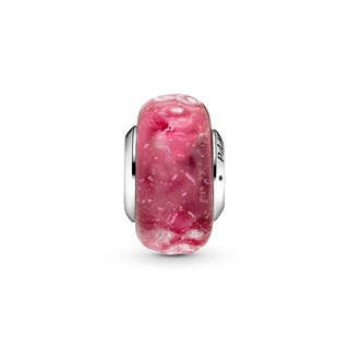 Charm Pandora Moments Murano Màu Hồng Lượn Sóng -   Wavy Fancy Pink Murano Glass Charm