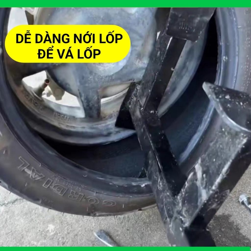 VAM ÉP LỐP CẦM TAY cho xe máy, xe điện, Ô tô