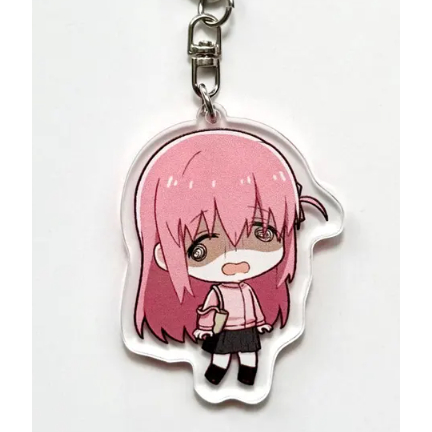 Móc khóa acrylic Bocchi the Rock hai mặt – Hitori Gotoh, Ryo Yamada, Ikuyo Kita, Nijika Ijichi