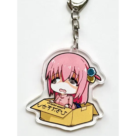 Móc khóa acrylic Bocchi the Rock hai mặt – Hitori Gotoh, Ryo Yamada, Ikuyo Kita, Nijika Ijichi
