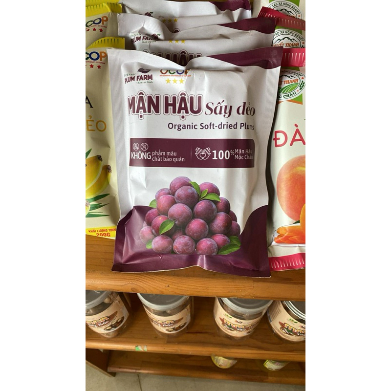 Mận Hậu Sấy Dẻo Organic – Đặc Sản Mộc Châu Cao Cấp