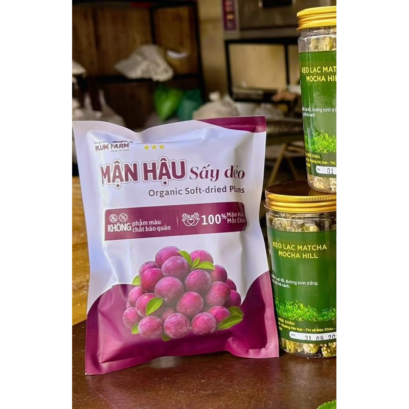 Mận Hậu Sấy Dẻo Organic – Đặc Sản Mộc Châu Cao Cấp
