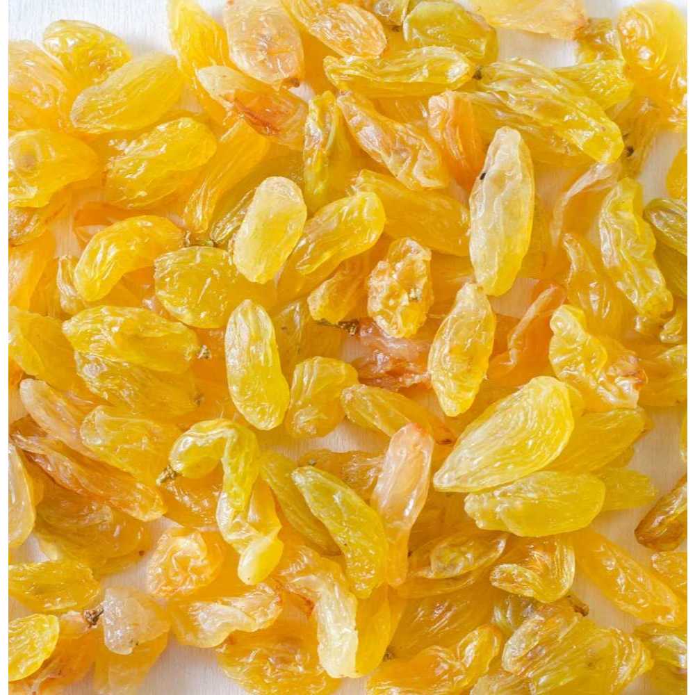 500gr Nho Khô Vàng Nhập Khẩu Chile - Ấn Độ không đường vị chua ngọt tự nhiên
