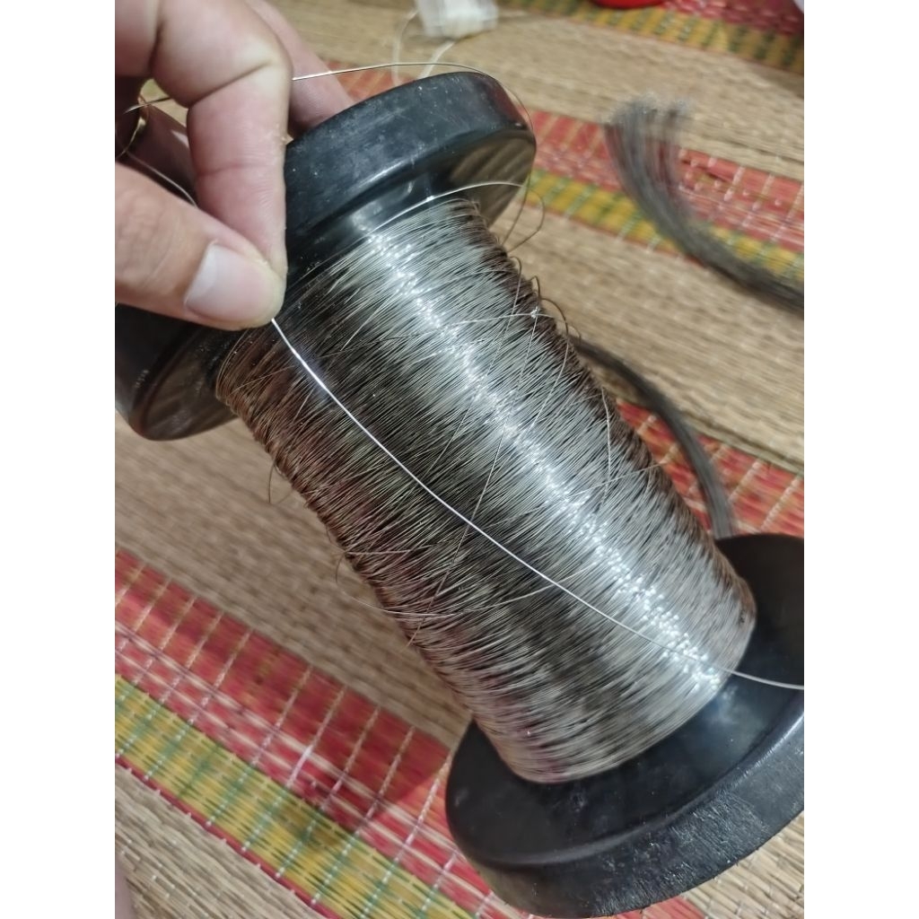 Dây Inox 304 Cứng Đàn Hồi - Giá Bán Trên 5 Mét - Size 0.4mm