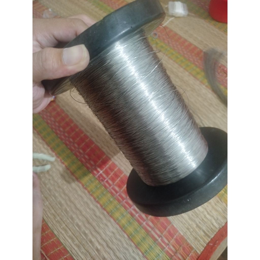 Dây Inox 304 Cứng Đàn Hồi - Giá Bán Trên 5 Mét - Size 0.4mm