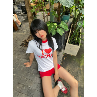 Áo Thun Baby Tee LOVE VIET NAM, Áo Thun Local Brand Unisex Nam Nữ