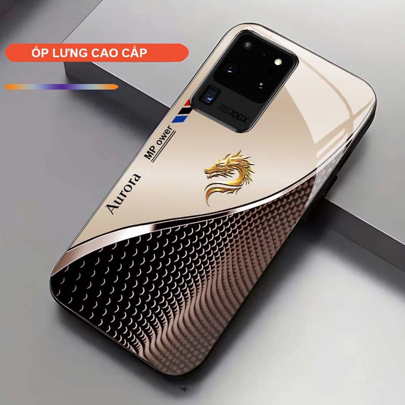 Ốp Lưng cho SAMSUNG S20 ULTRA Cao Cấp – Thiết Kế Rồng Vàng May Mắn, Sang Trọng, Chống Trầy, Bền Đẹp