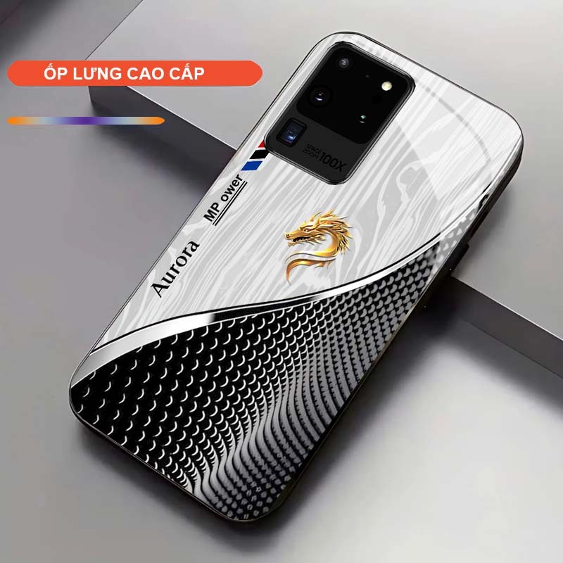 Ốp Lưng cho SAMSUNG S20 ULTRA Cao Cấp – Thiết Kế Rồng Vàng May Mắn, Sang Trọng, Chống Trầy, Bền Đẹp