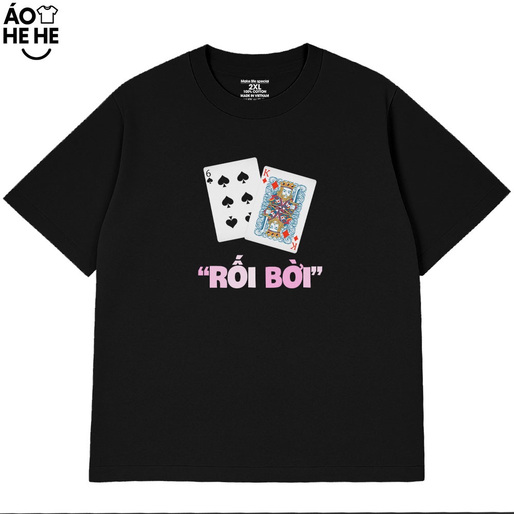 Áo Thun Tết Hài Hước Rối Bời Câu Nói Text Tết Việt Nam Form Rộng Cotton 230gsm In Theo Yêu Cầu