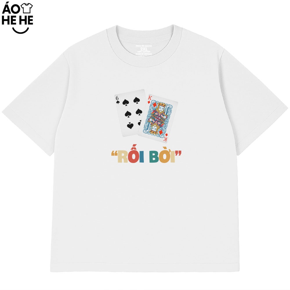 Áo Thun Tết Hài Hước Rối Bời Câu Nói Text Tết Việt Nam Form Rộng Cotton 230gsm In Theo Yêu Cầu