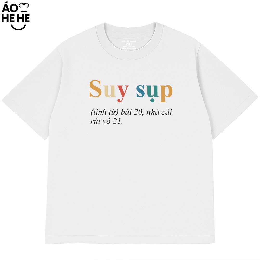 Áo Thun Tết Hài Hước Suy Sụp Bài 20 Nhà Cái 21 Nói Text Tết Việt Nam Form Rộng Cotton 230gsm In Theo Yêu Cầu