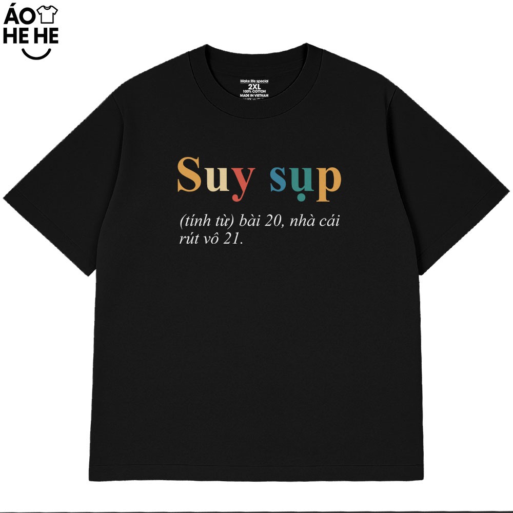 Áo Thun Tết Hài Hước Suy Sụp Bài 20 Nhà Cái 21 Nói Text Tết Việt Nam Form Rộng Cotton 230gsm In Theo Yêu Cầu