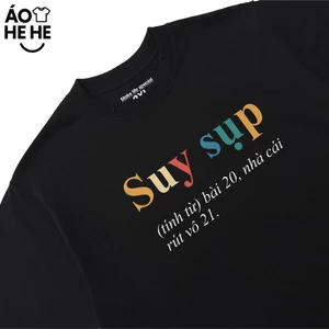 Áo Thun Tết Hài Hước Suy Sụp Bài 20 Nhà Cái 21 Nói Text Tết Việt Nam Form Rộng Cotton 230gsm In Theo Yêu Cầu