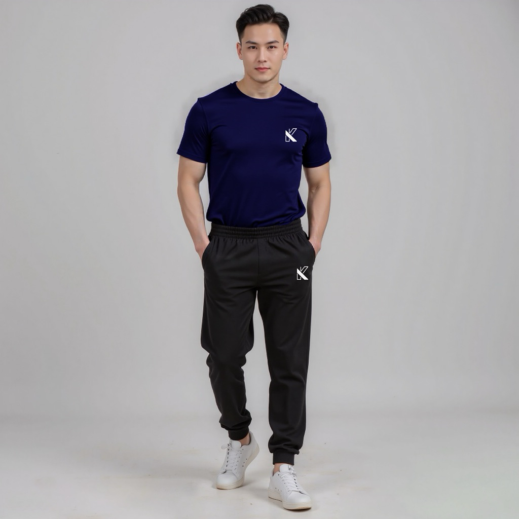 Quần thể thao nam dài jogger tập gym chạy bộ vải loại 1 co giãn 4 chiều thoáng mát thấm hút mồ hôi không nhăn