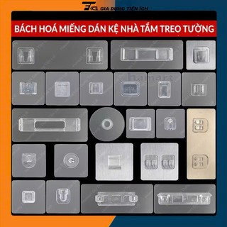 Miếng dán kệ nhà tắm, kệ treo tường, kệ góc tường, miếng dán dự phòng thay thế cho nhà bếp, dán loại chữ U, siêu chắc.
