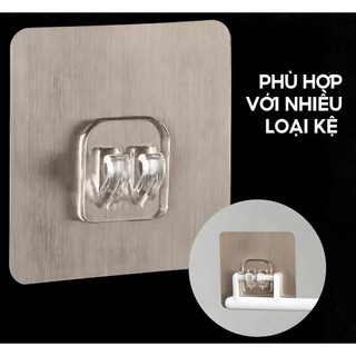 Miếng dán kệ nhà tắm, kệ treo tường, kệ góc tường, miếng dán dự phòng thay thế cho nhà bếp, dán loại chữ U, siêu chắc.