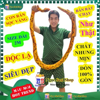 Thú Nhồi Bông Con Rắn 3D Như Thật – Gấu Bông  Mềm Mại Và Đầy Sáng Tạo Thích Hợp Trang Trí Ôm Ngủ