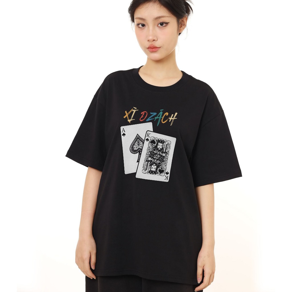 Áo Thun Tết Hài Hước Xì Dách Câu Nói Text Tết Việt Nam Form Rộng Cotton 230gsm In Theo Yêu Cầu