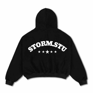 Áo Khoác Hoodie Zip Nam-Nữ STORM_STUDIO In Dập Nổi Cao Cấp Chất Nỉ Dày Dặn Chuẩn From Dáng FORM BOXY size 35-75 Kg