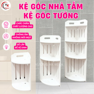 [MÃ 6] HỎA TỐC Kệ Góc Nhà Tắm Gỗ Nhựa Cao Cấp Chống Nước Tuyệt Đối – Kệ Để Đồ Đa Năng, Chống Ẩm Mốc